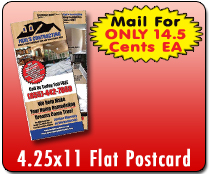 4.25x11 flat pc